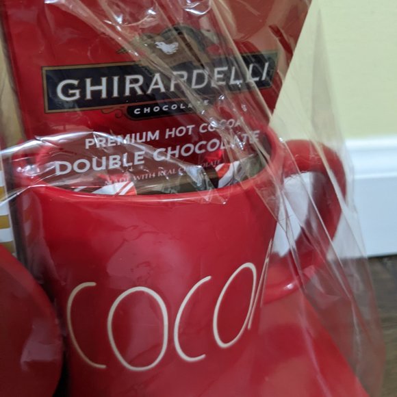 Rae Dunn cookies cocoa mug plate Ghirardelli  popcorn snack - Picture 5 of 5